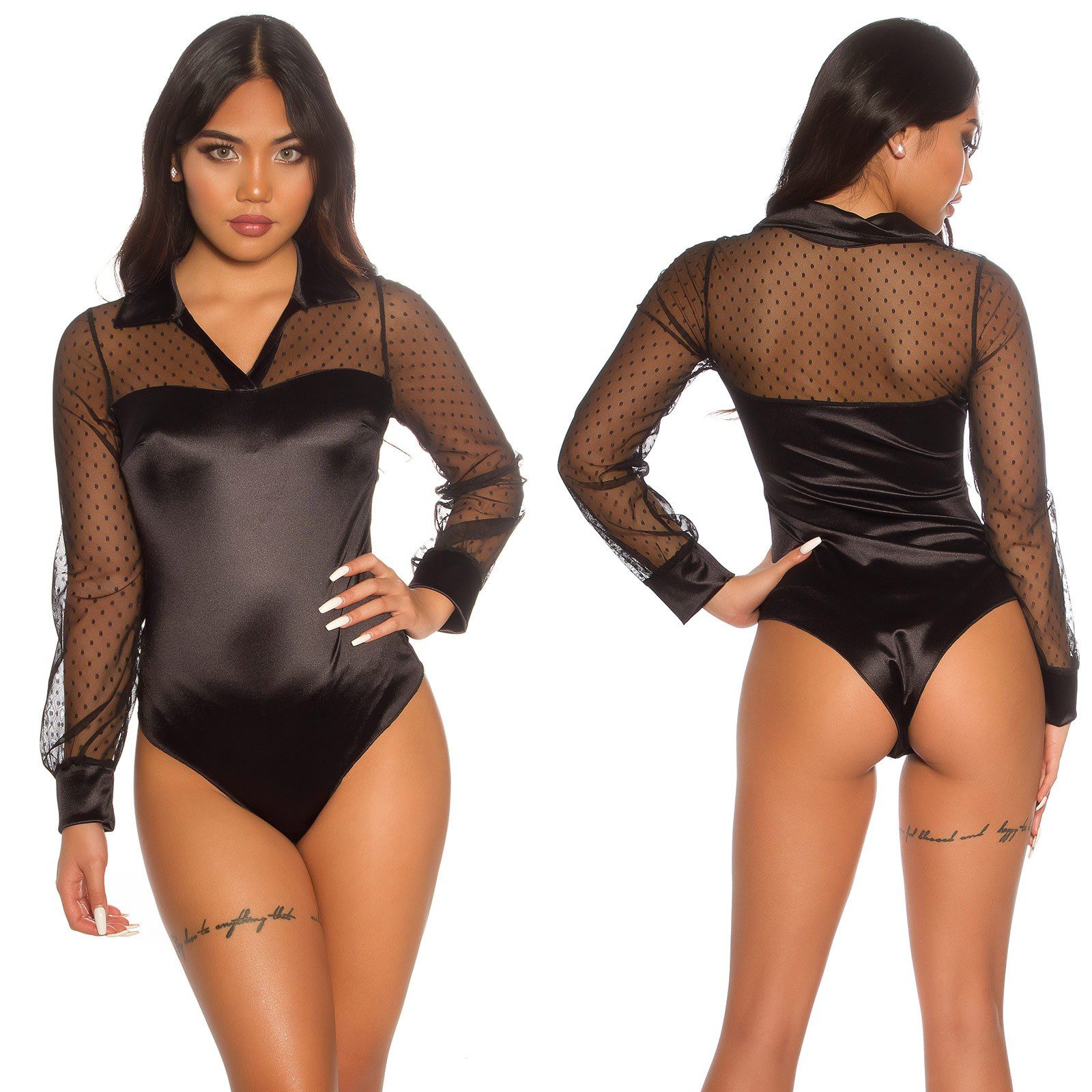 Body dentelle femme sexy DALILA couleur noir