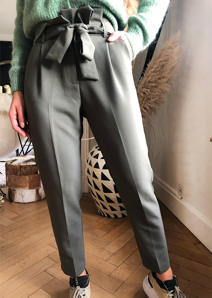Pantalon Agathe Kaki – Image 2