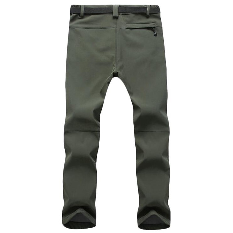 Pantalon ski homme léger imperméable doublé polaire – Image 7