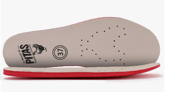 Tennis femme ultra-légère Semelle épaisse Plate Lacet élastiqué Chaussant large PITAS Coloris blanc ou bleu – Image 6