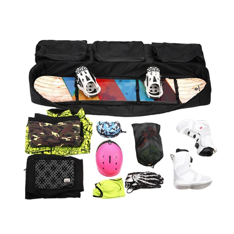 Porte ski grand sac avec bretelles et poignées – Image 3