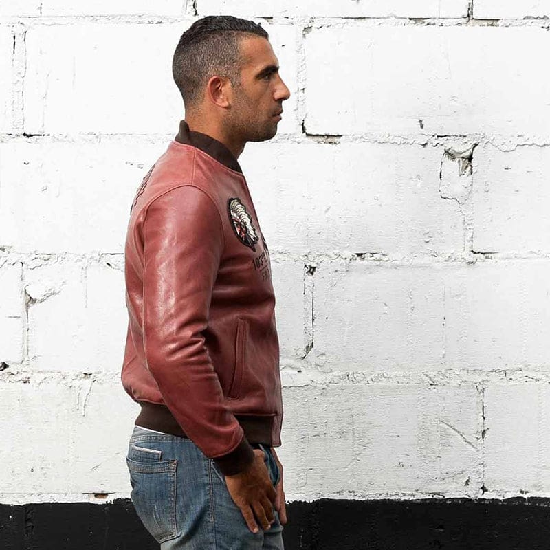 Veste Tête d’Indien d’Amérique Peau Rouge – Image 6