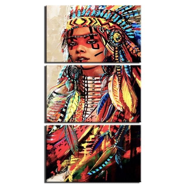 Tableau Indien Jeune Cheffe – Image 2