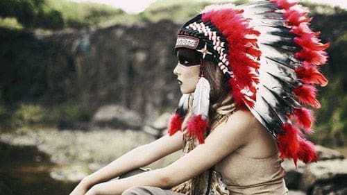 Tableau Indien Aigle rouge – Image 2