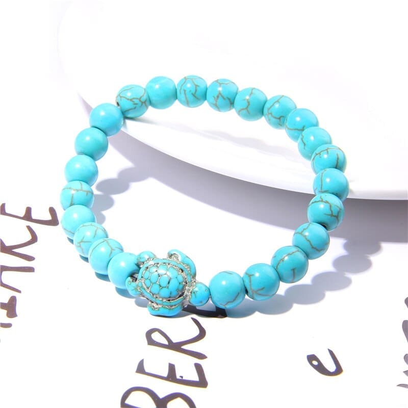 Bracelet Indien Tortue Turquoise – Image 7