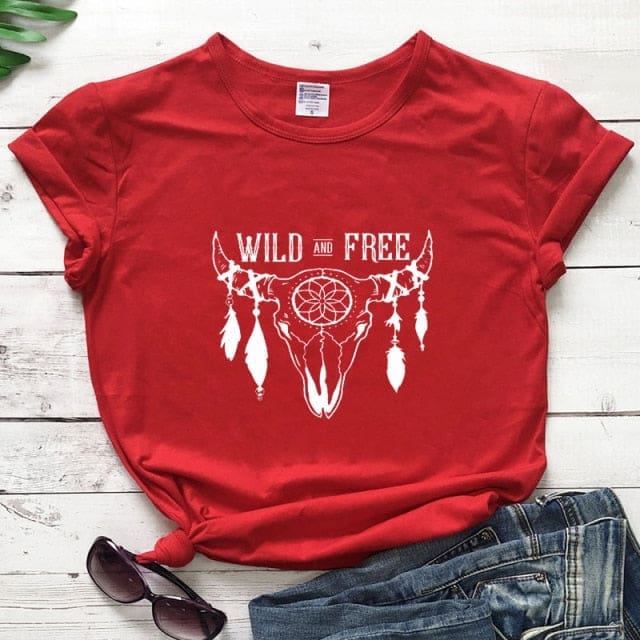 T-shirt Indien Vachette à Plumes – Image 4