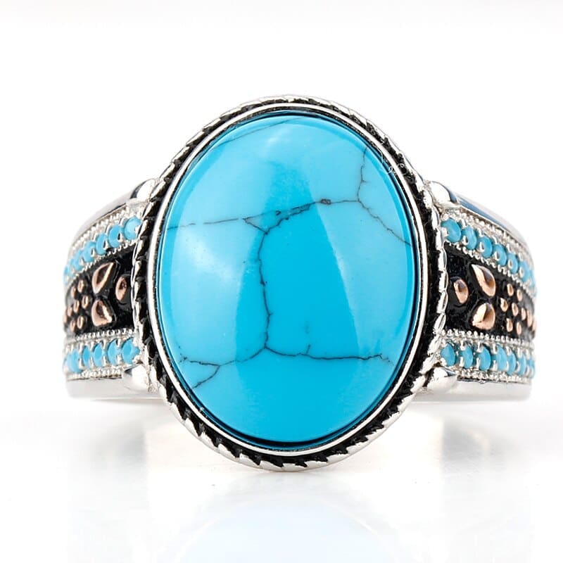 Bague TurquoiseNiela (Argent) â Image 6