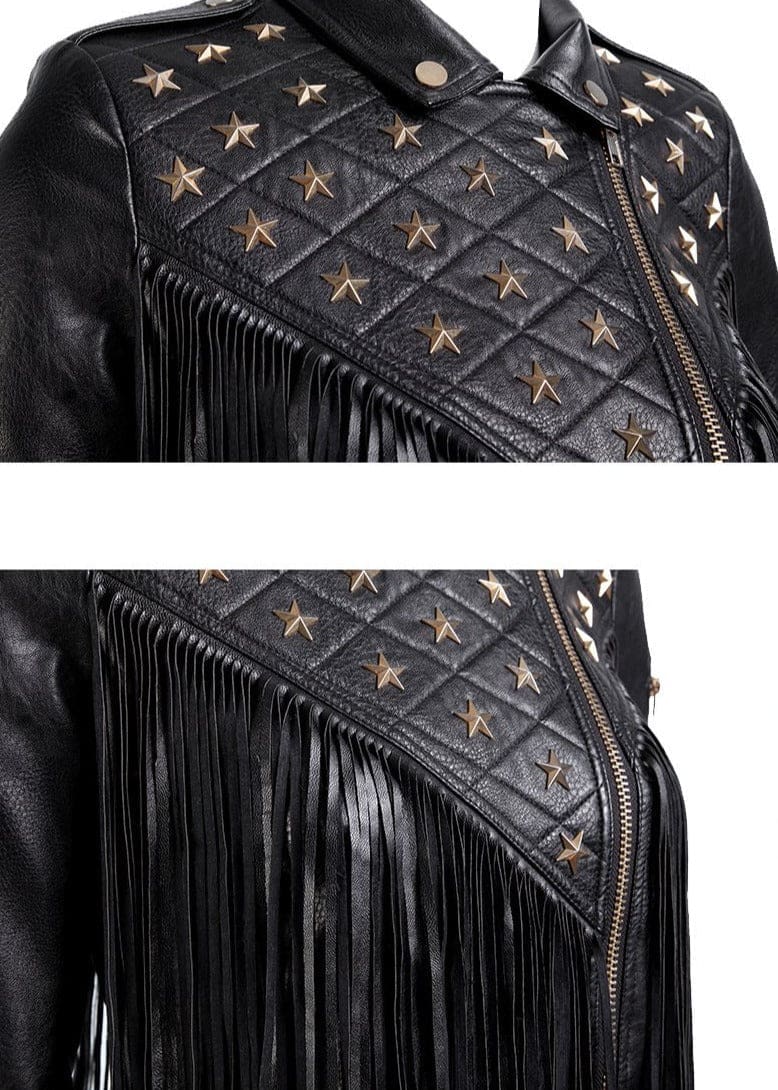 Veste à Franges Étoilé – Image 9