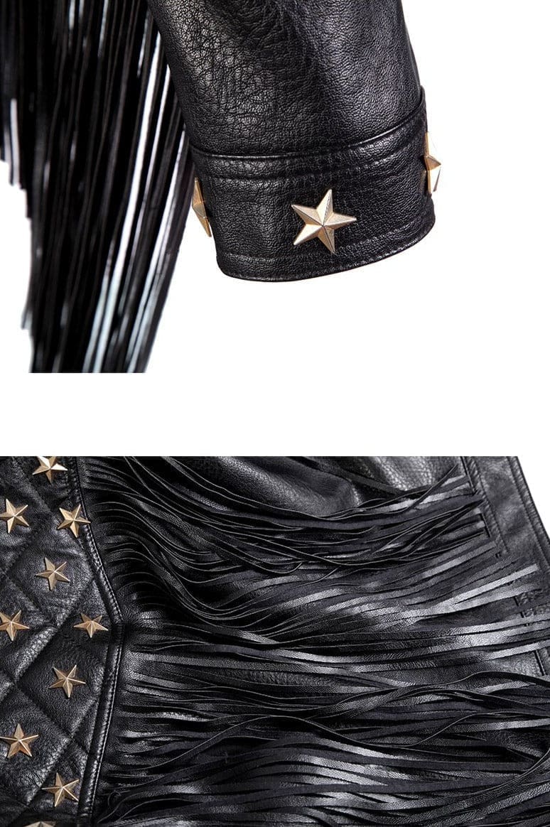 Veste à Franges Étoilé – Image 8