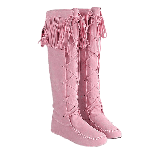 Bottes Indiennes Haute frange R. – Image 3