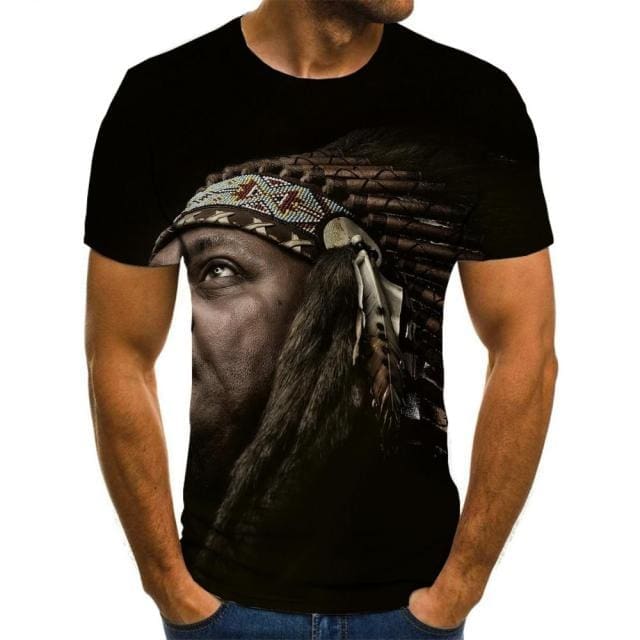 T-shirt Indien Chef Anasazis