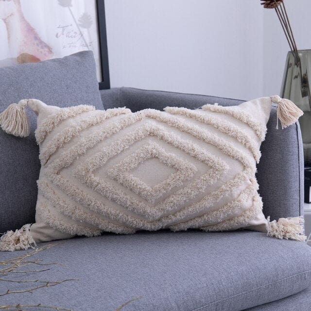 Coussin Indien Bohème Beige