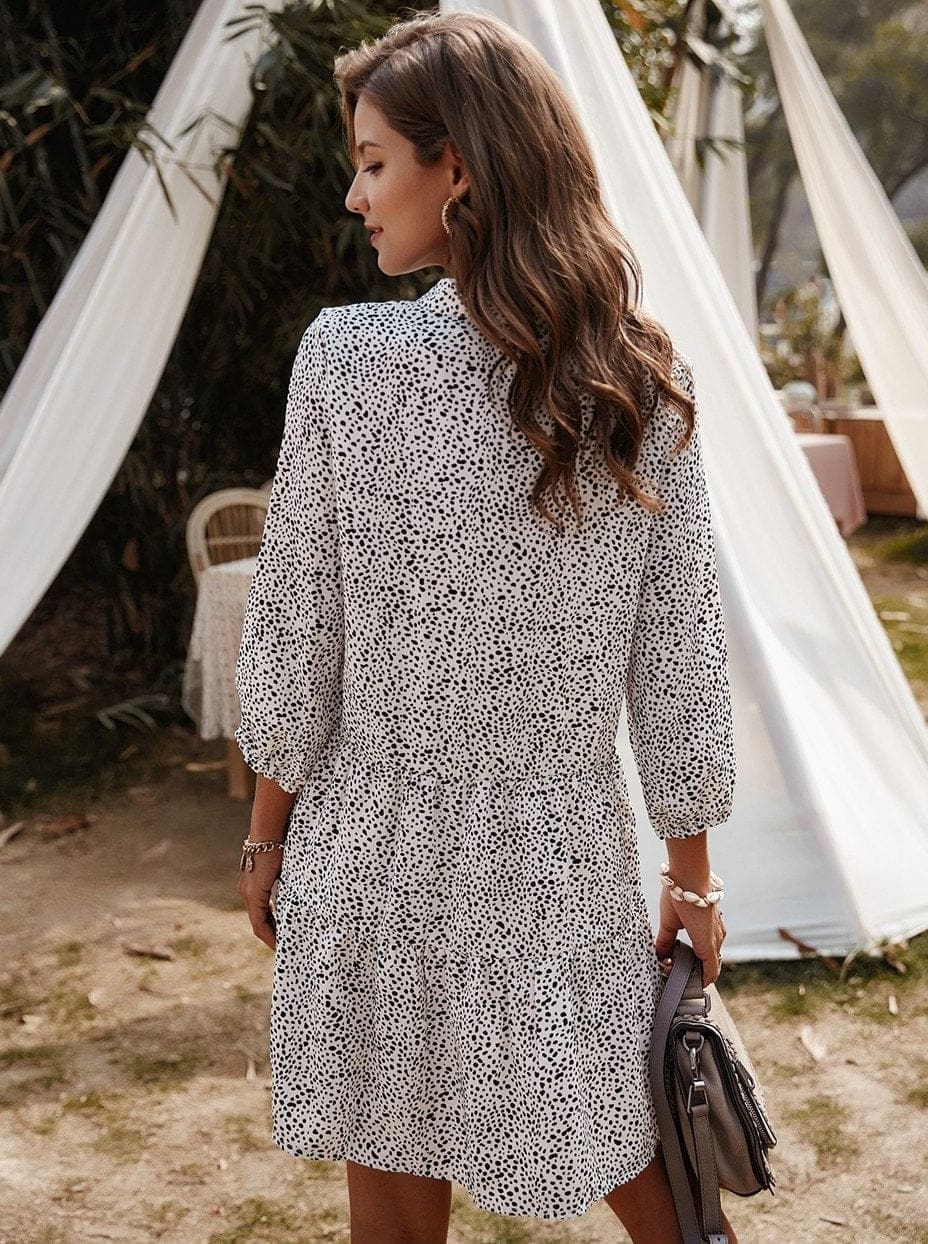 Robe Hippie Indienne Pointe de Corbeau – Image 5