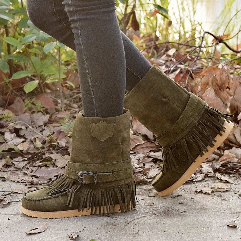 Bottes Indiennes Neige kaki – Image 3