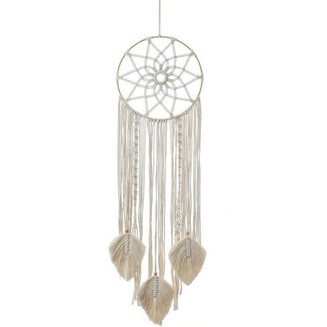 Attrape-Rêve Indien Trio de Feuille