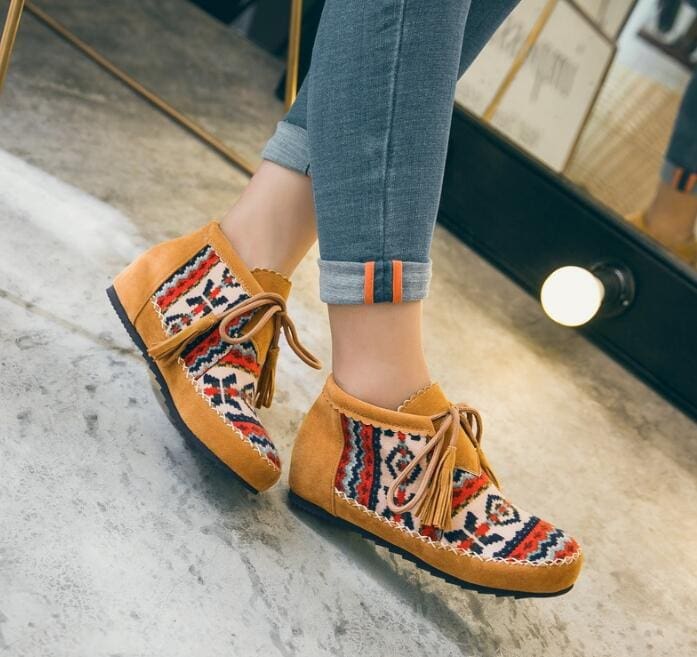 Bottes Indiennes Navajo Original – Image 2