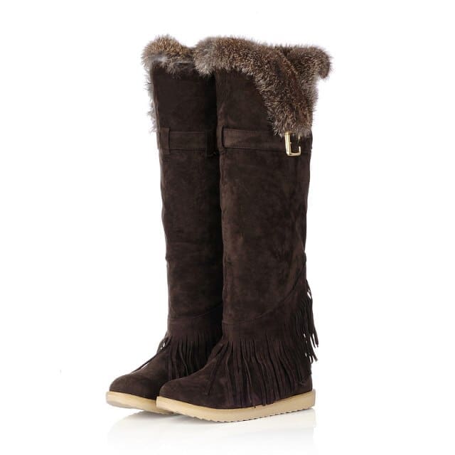 Bottes Indienne Lapin d’Hiver – Image 4