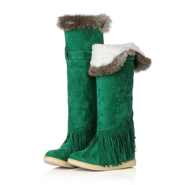 Bottes Indienne Lapin d’Hiver – Image 3