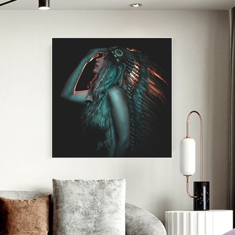 Tableau Indien La Sensuelle – Image 4