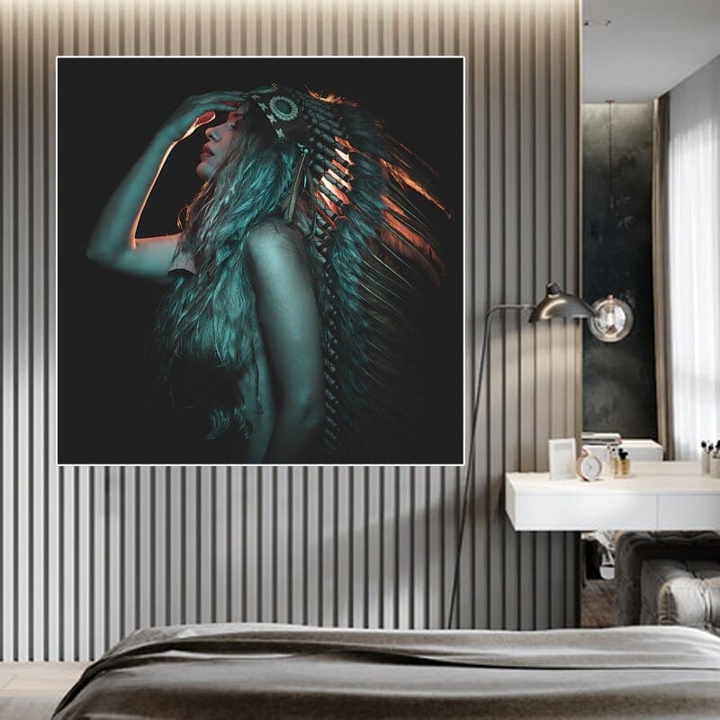 Tableau Indien La Sensuelle – Image 3