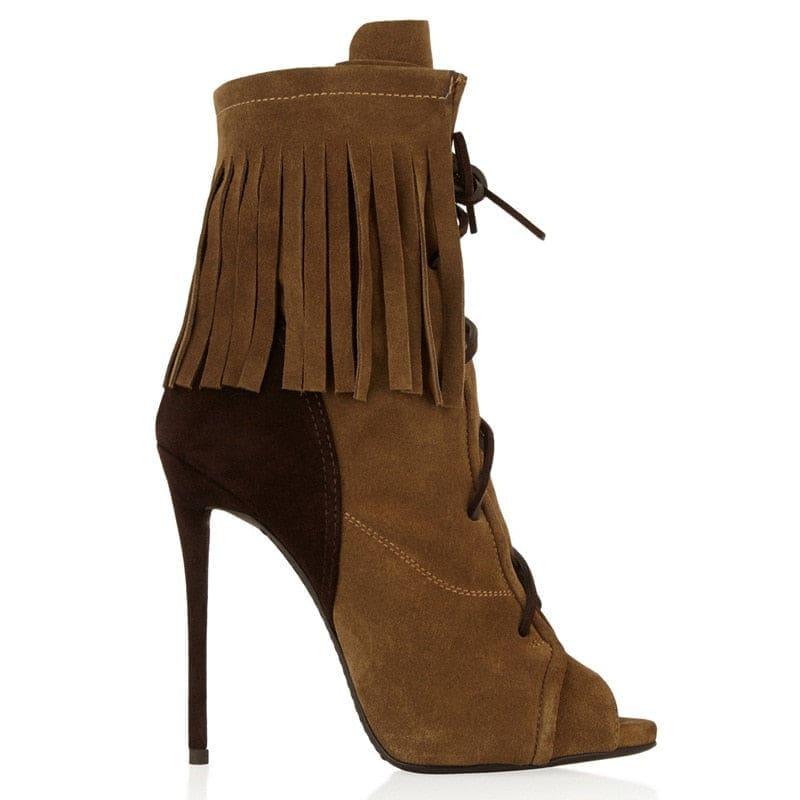 Bottes Indiennes Franges Bout Ouvert – Image 7