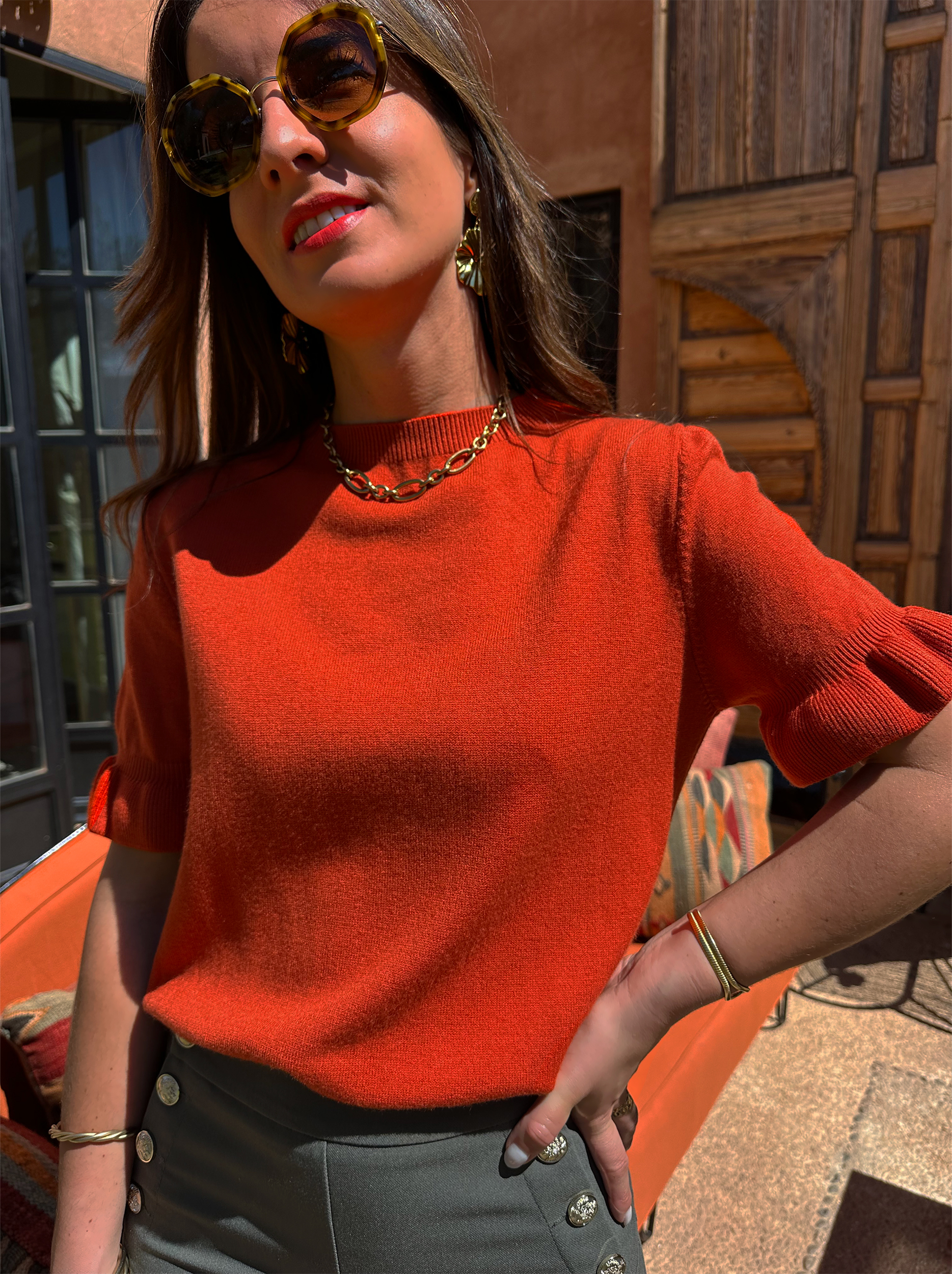 Pull Lana Terracotta – Image 5