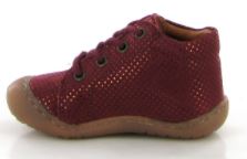 BELLAMY bottillon fille RAF coloris bordeaux / doré – Image 2