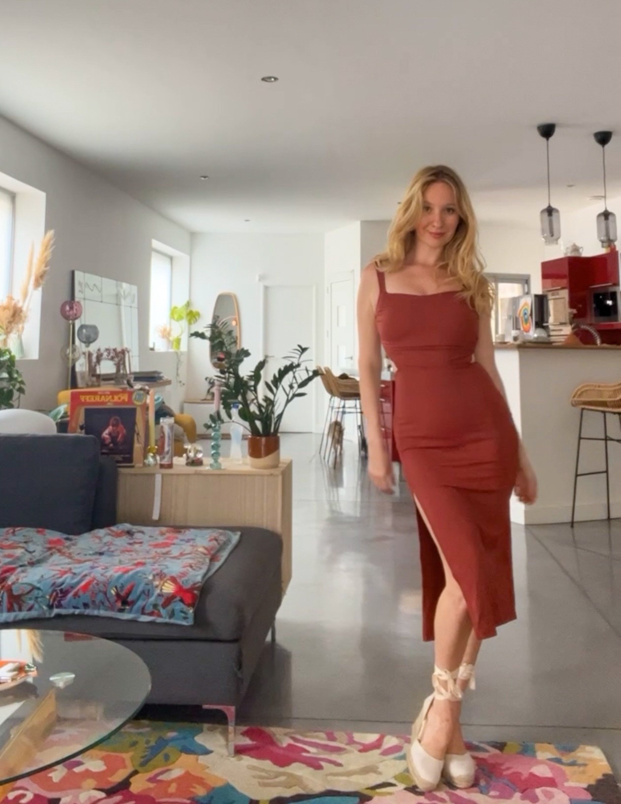 Robe Fracassante terracotta – Image 4