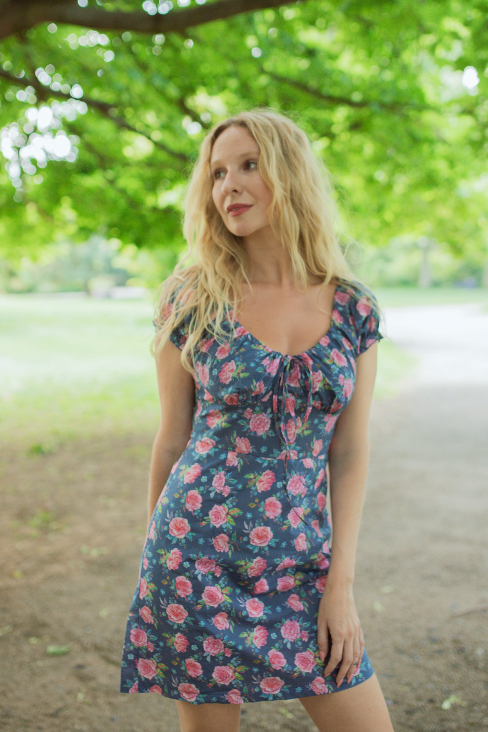 Robe milkmaid pivoine rose – Image 6