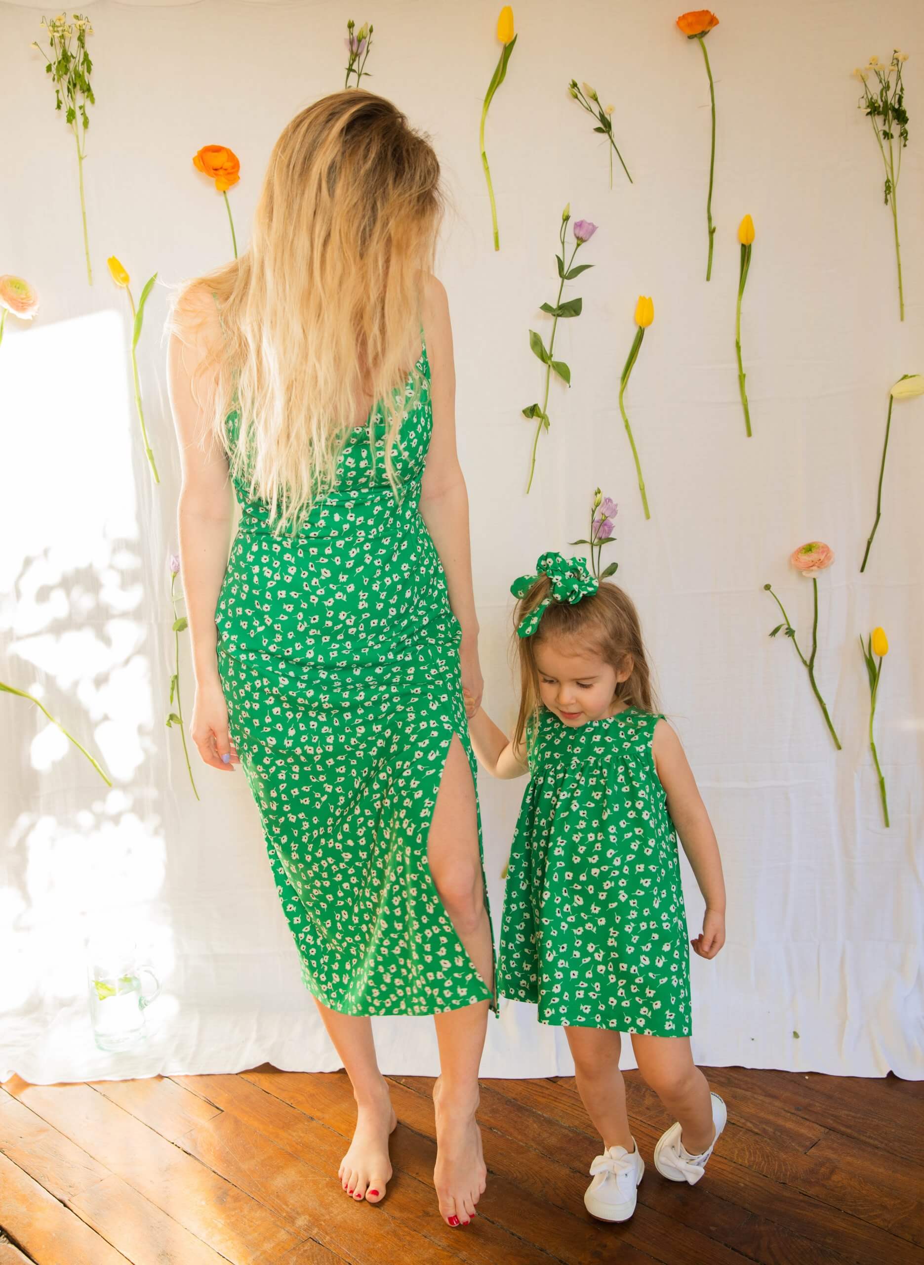 Robe Sucrette enfant liberty émeraude – Image 6