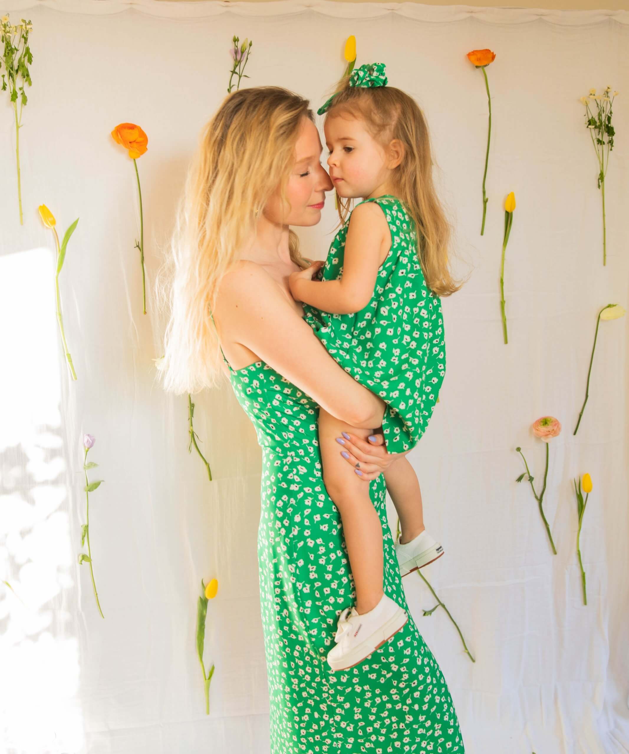 Robe Sucrette enfant liberty émeraude – Image 8