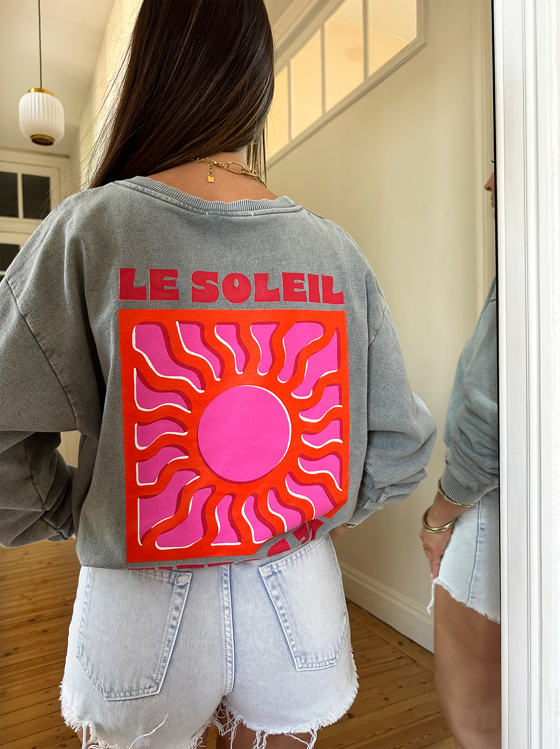 Sweat Soleil Gris