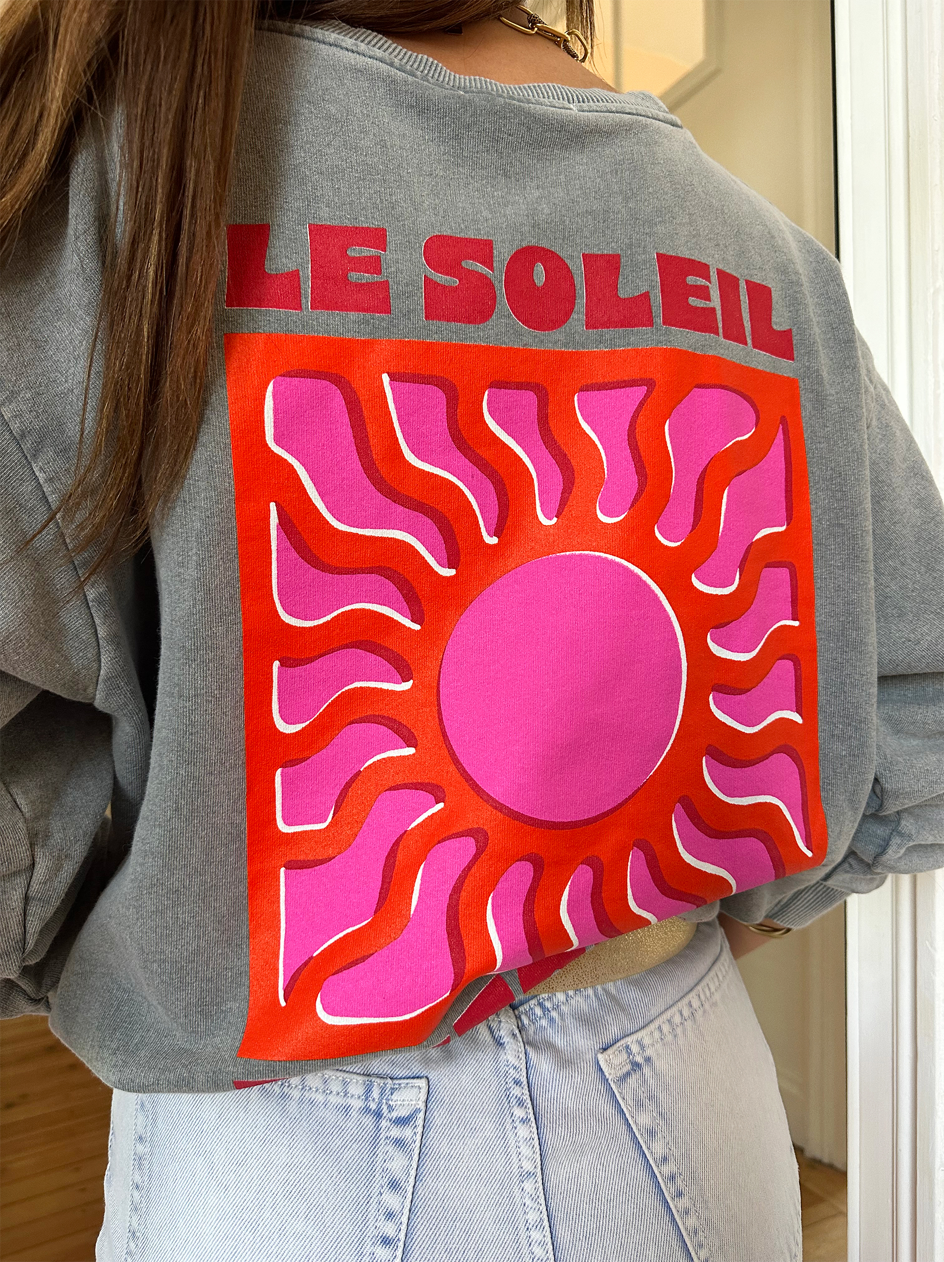 Sweat Soleil Gris – Image 5
