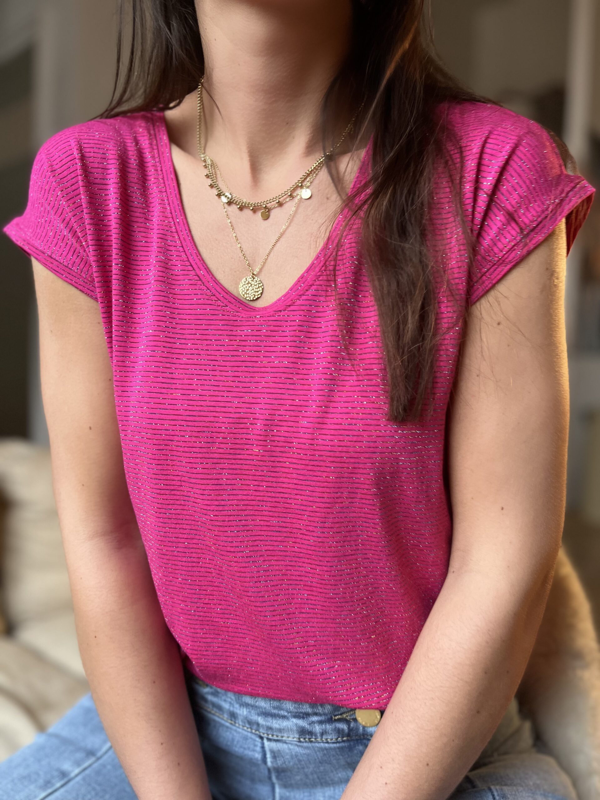 T-shirt Milo Fuchsia – Image 5