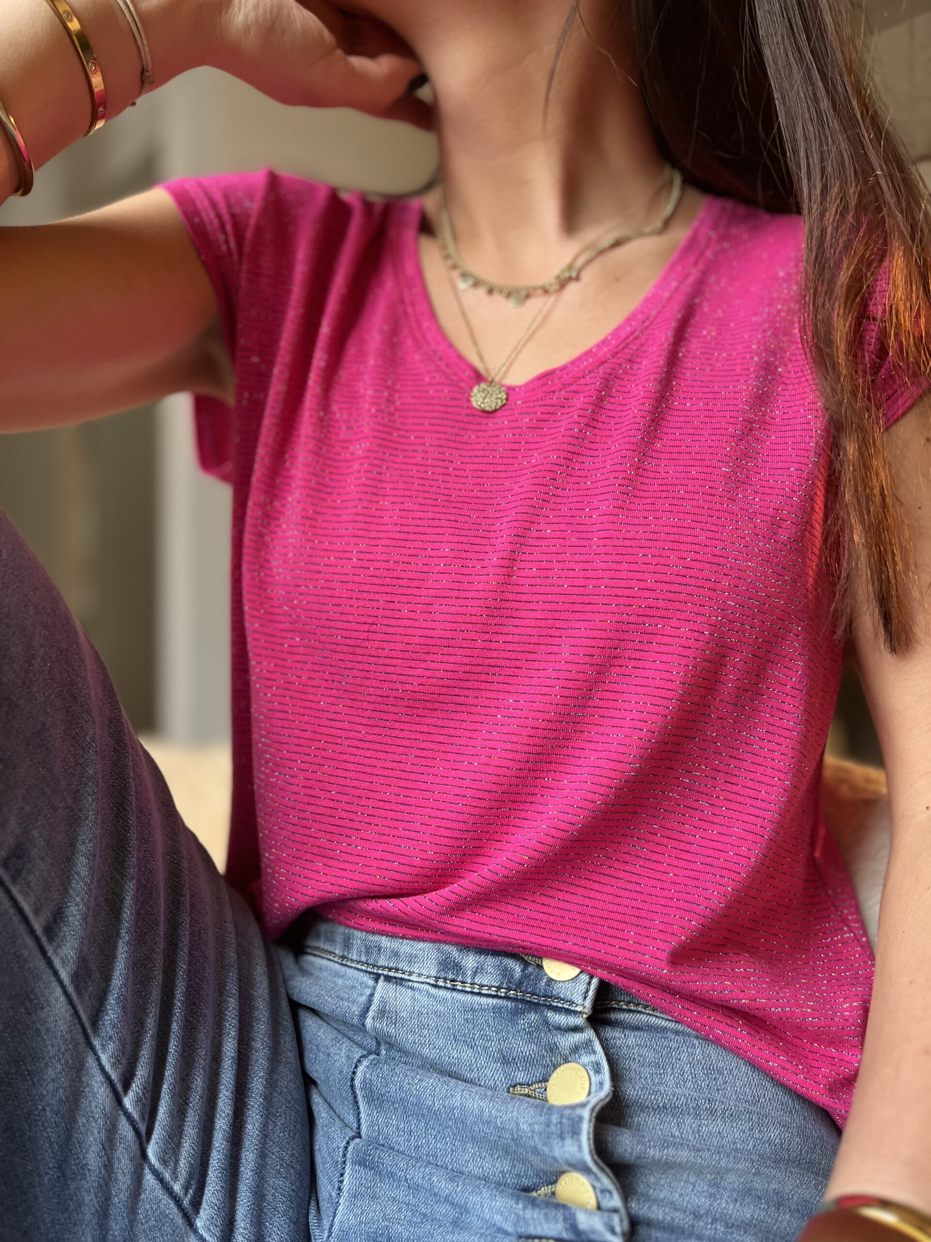 T-shirt Milo Fuchsia – Image 3