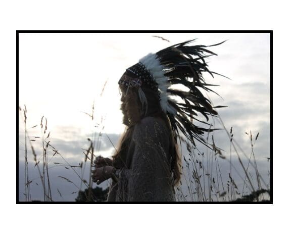 Tableau Indien Coiffe au Vent – Image 2