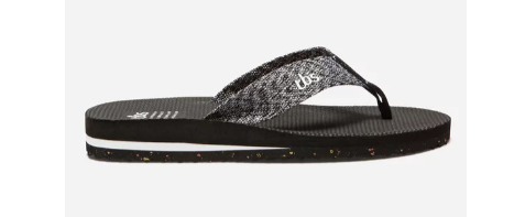 Tongs homme Sandale entre doigt en textile Claquette semelle épaisse éco-concue TBS – Image 2