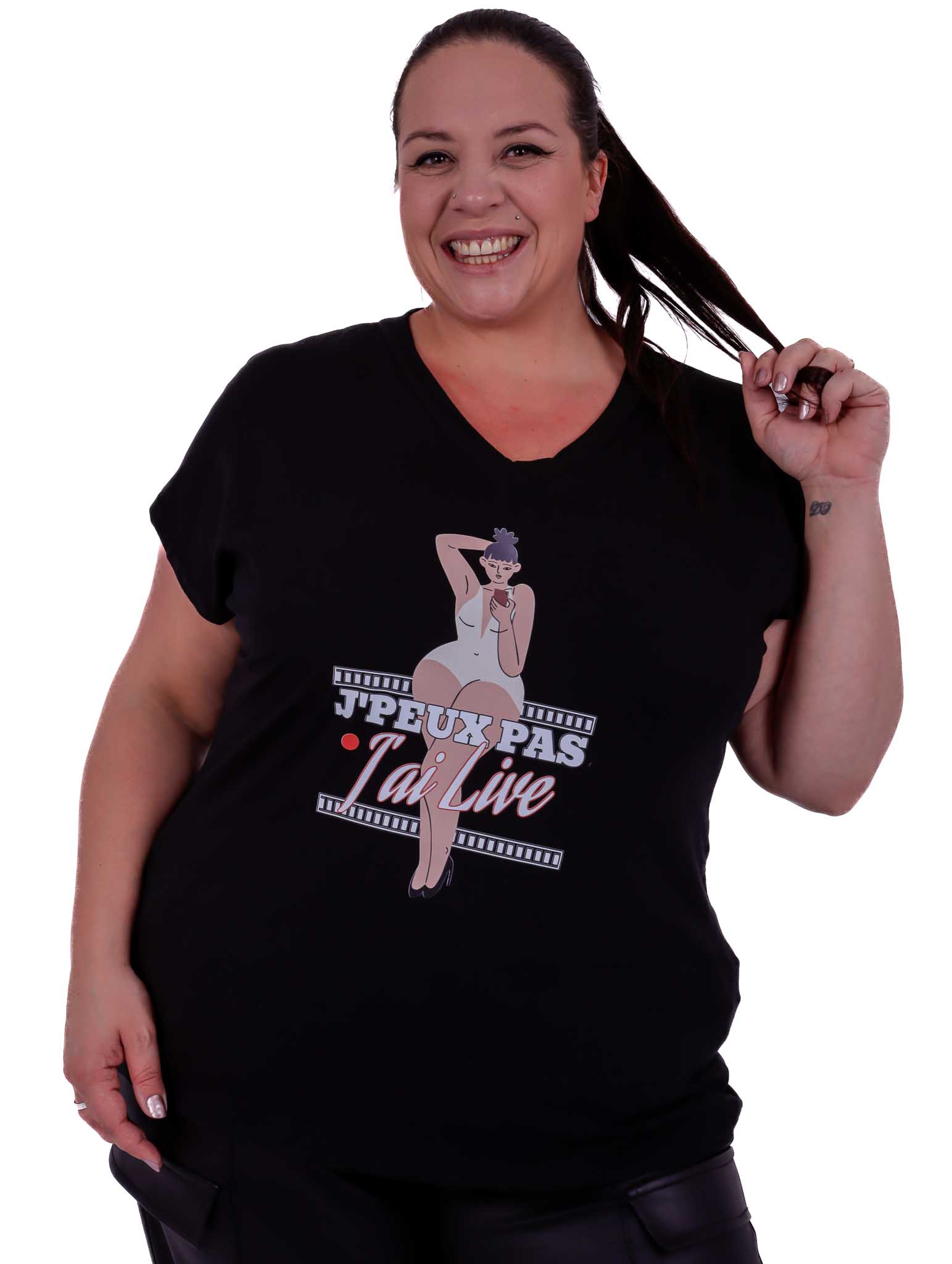 Tee-shirt j’peux pas j’ai live