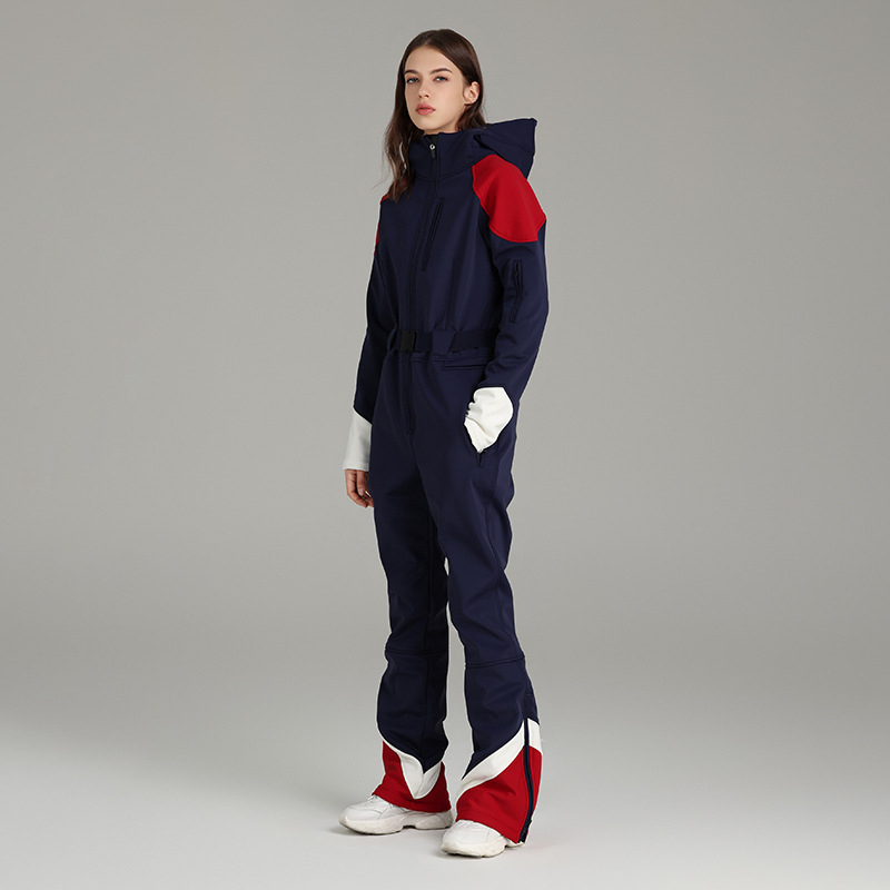 Combinaison de ski femme élégante bicolore – Image 5