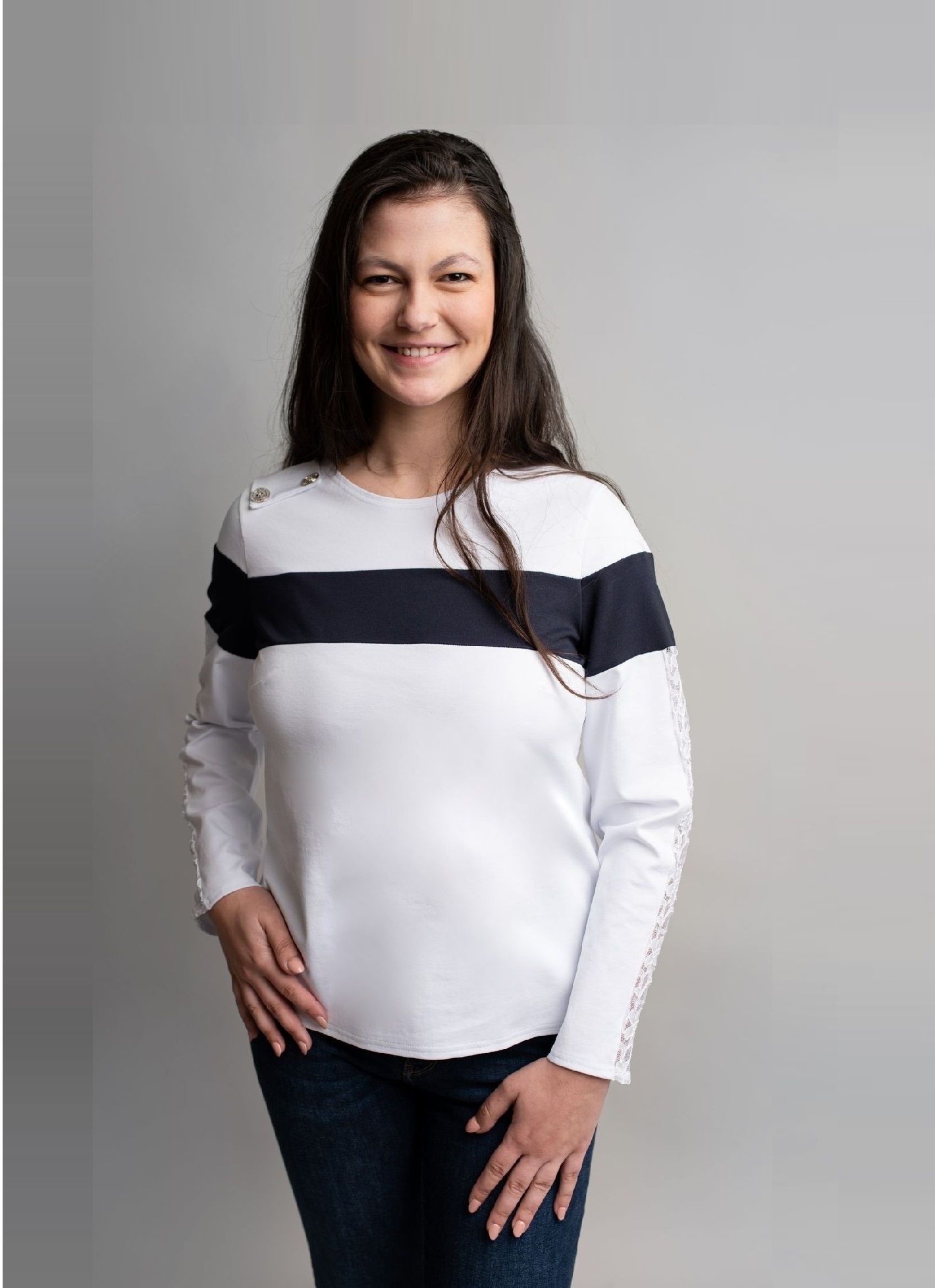 Tunique sport et dentelle