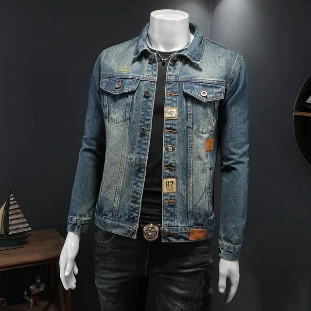 Veste en jean chic homme
